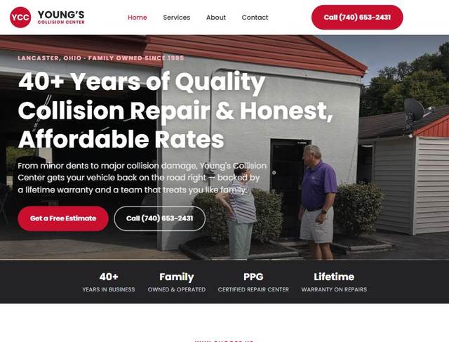 New homepage
