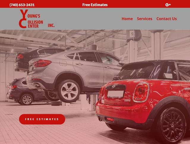 Old homepage